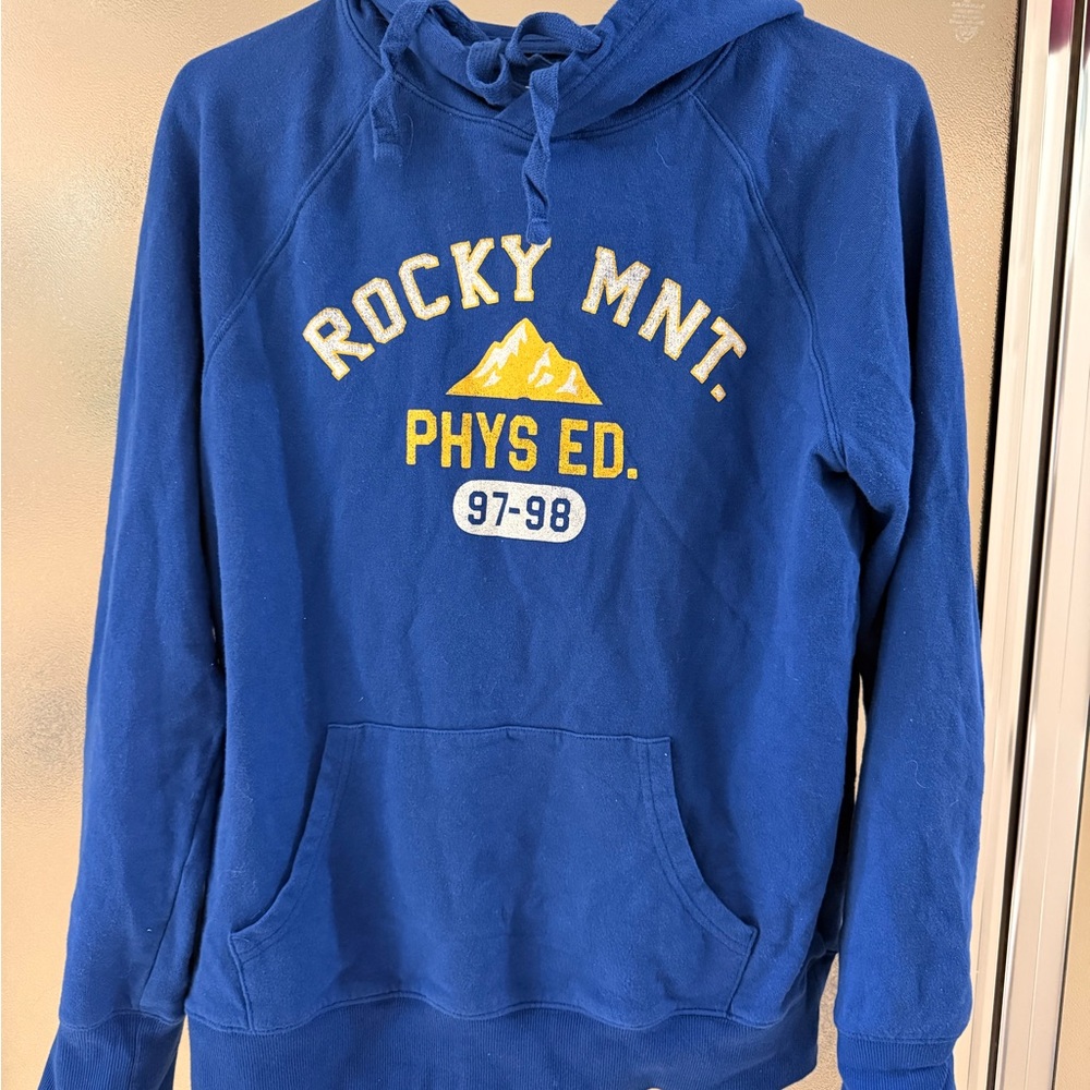 Goodfellow & Co Blue Graphic Hoodie